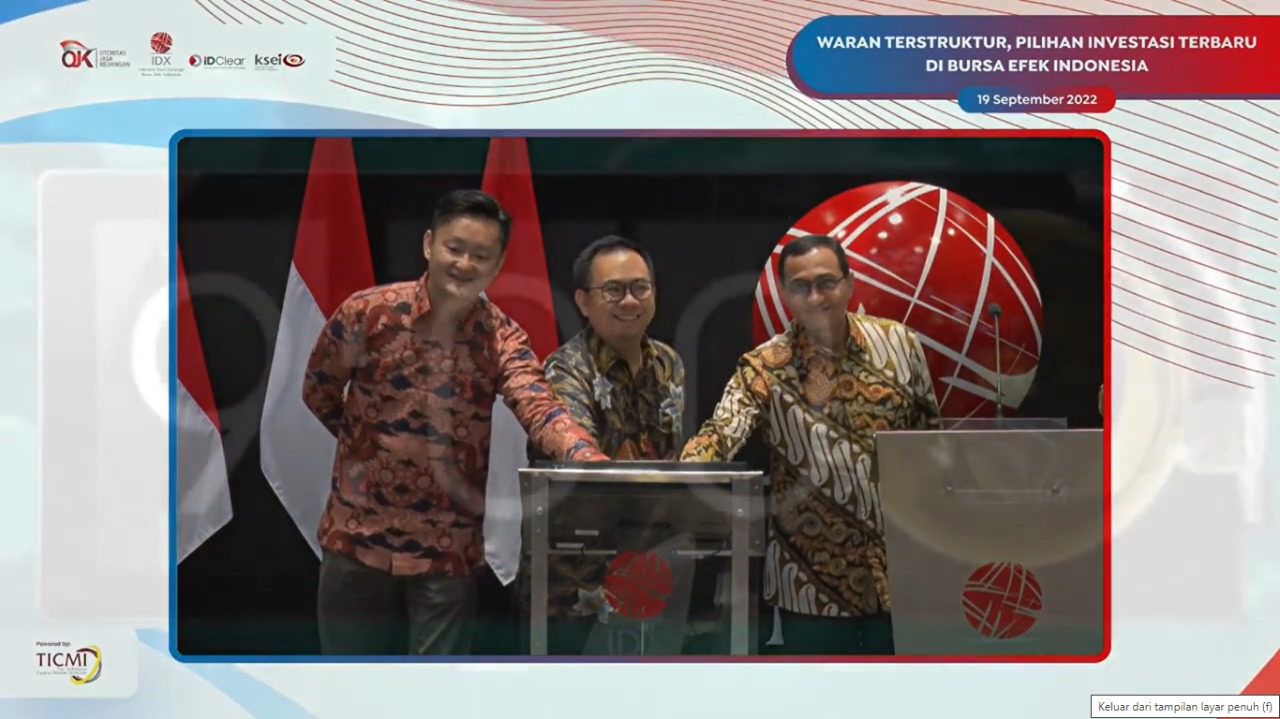 BEI Luncurkan Waran Terstruktur, Instrumen Investasi Baru yang Menjanjikan. (Foto: Bursa Efek Indonesia)