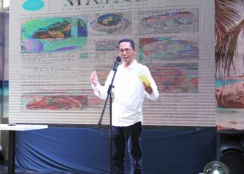 Wakil Wali Kota Batam Amsakar Achmad menghadiri pembukaan Resto The Capitan’s di Komplek Golden City Bengkong. (Foto: MEDIA CENTER PEMERINTAH KOTA BATAM)