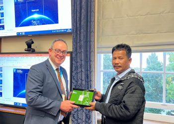 Kepala Badan Pengusahaan (BP) Batam Muhammad Rudi menyampaikan keunggulan Batam sebagai tujuan investasi saat berkunjung ke Inggris. (Foto: Humas BP Batam)