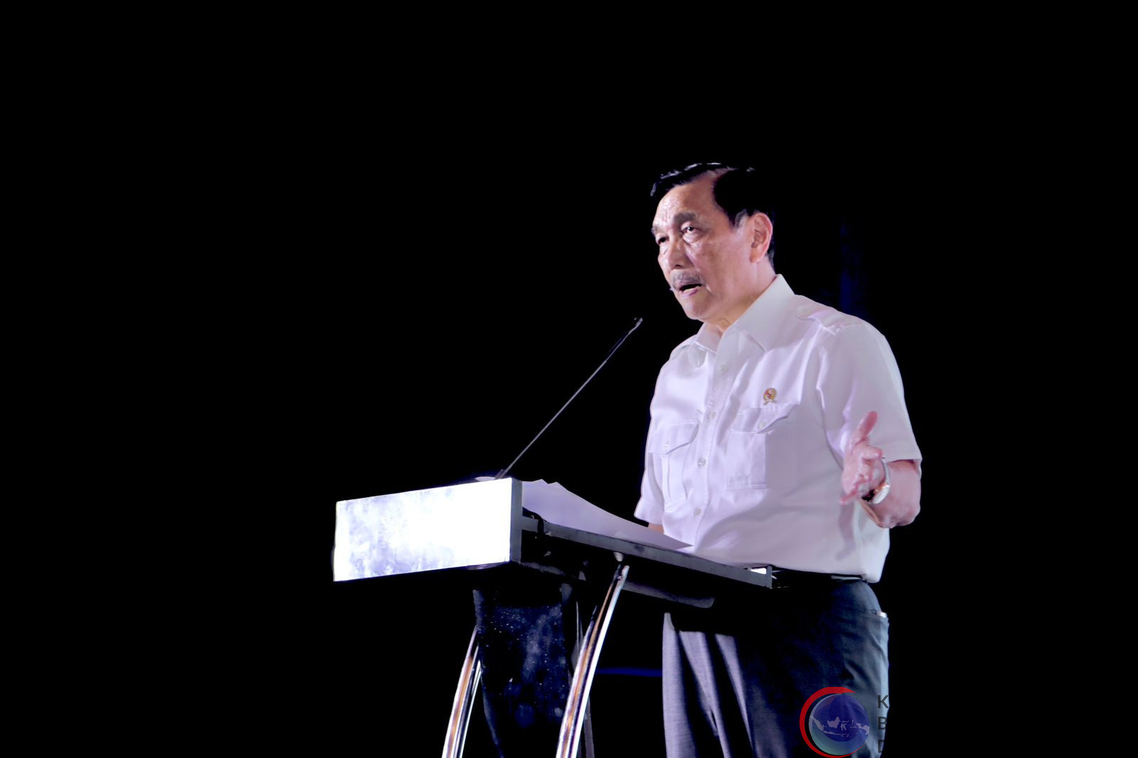 Menteri Koordinator Bidang Kemaritiman dan Investasi (Menko Marves), Luhut Binsar Pandjaitan.(Foto: Ist /maritim.go.id).