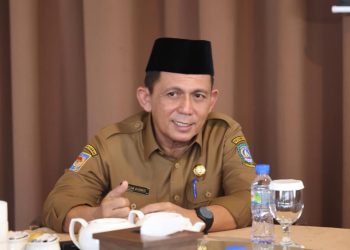 Gubernur Kepri Ansar Ahmad menyampaikan  Ekonomi Kepri Tumbuh 6,03 Persen di Triwulan III 2022. Pertumbuhan ini merupakan tertinggi di Sumatera. (Foto Diskominfo Kepri)