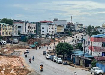 Progres Pengerjaan Jalur dua Jalan Bengkong Baru dari Simpang Bengkong Harapan hingga Simpang Tiga Bengkong Seken. (Foto: Diskominfo Batam)