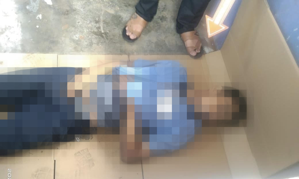 Samsu Anhar (28), Karyawan PT Metal Indonesia ditemukan gantung di dalam gudang tempat kerjanya di Kawasan Bintang Industri Kecamatan Batuaji