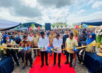 Walikota Batam Muhammad Rudi, saat membuka Job Fair 2022 di Sagulung