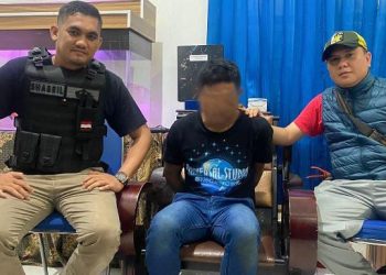 Zul Fauzan Rahman narapidana yang melarikan diri dari rumah tahanan (Rutan) Tanjungpinang pada 31 Oktober 2022 lalu kini berhasil dibekuk. (Foto: Yul)