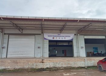 Tempat Pemeriksaan Fisik Terpadu (TPFT) di Pelabuhan Umum Batu Ampar. (Foto: Ist/ Humas BP Batam)