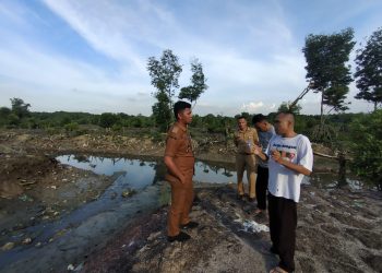 Lokasi Drainase Induk Tanjung Uncang yang dijadikan jalur penyelundupan TKI ilegal.