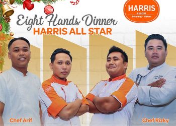 Kolaborasi 4 Chef, Temani Makan Malam Natal di HARRIS Resort Barelang Batam