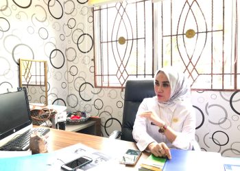 Kepala Bidang Pencegahan dan Pengendalian Penyakit (Kabid P2P) Dinkes Kota Batam, Melda Sari. (Foto: HMS/ Dwi Septiani).