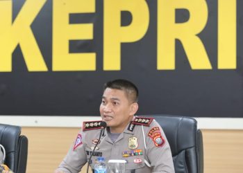 Direktur Lalu Lintas Polda Kepri, Kombes Pol Tri Yulianto. (Foto: HMS/ Dwi Septiani).