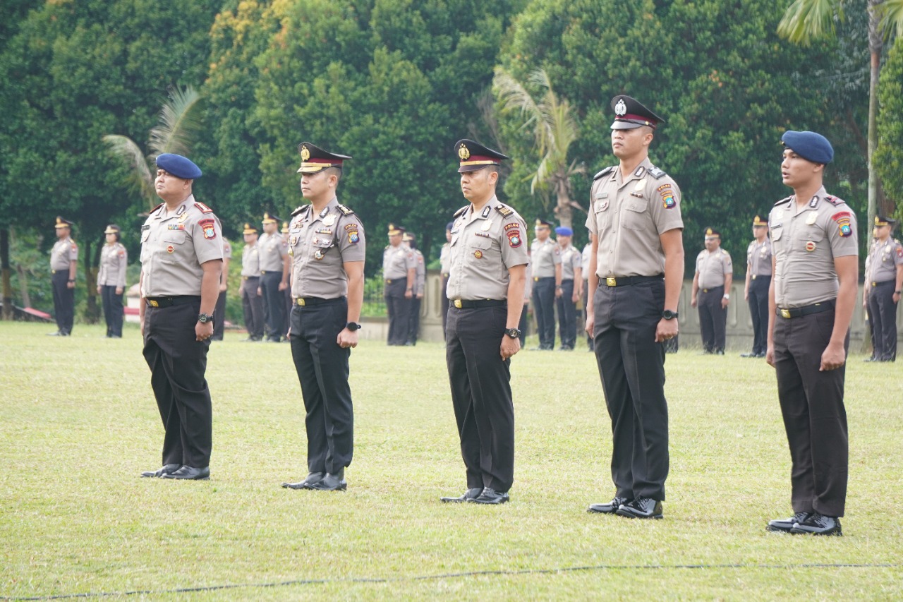 419 Personel Polda Kepri Resmi Naik Pangkat Setingkat Lebih Tinggi