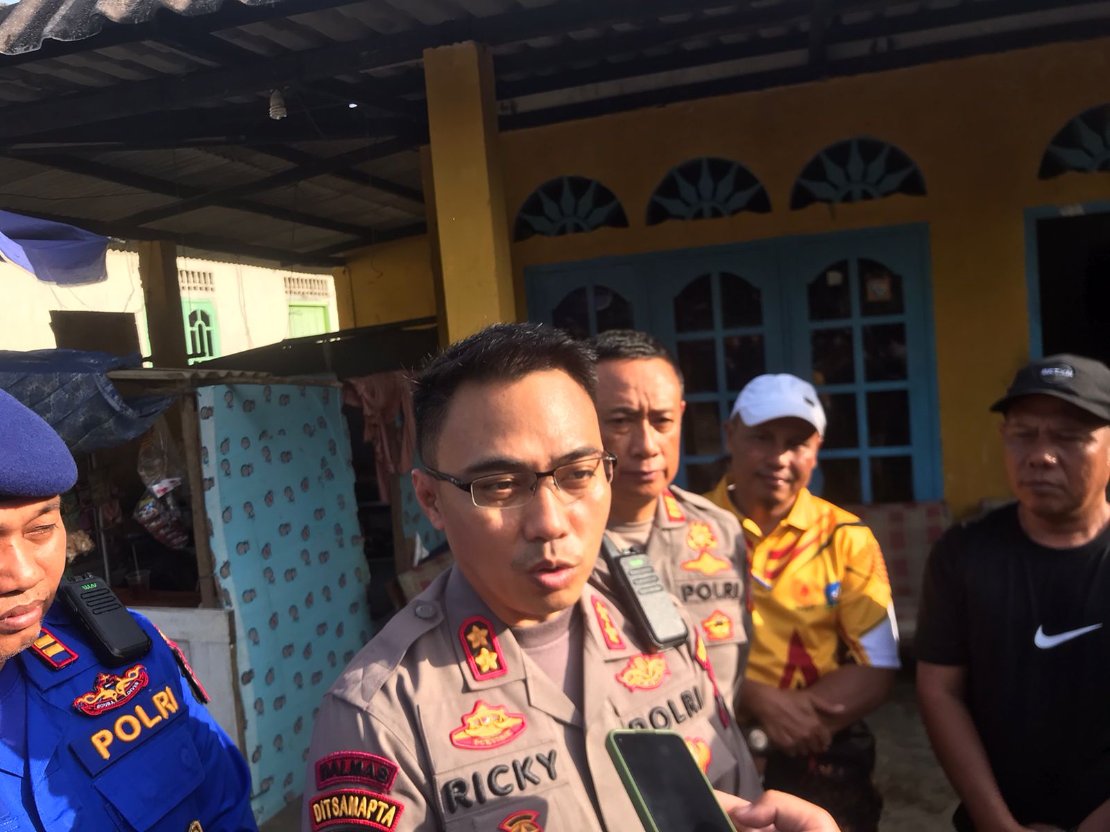 Kapolres Bintan, AKBP Ricky Iswoyo. (Foto: HMS/ Yulita Dani).