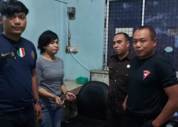 Unit Reskrim Polsek Lubuk Baja mengamankan satu pelaku penganiayaan berinisial Y, Selasa (31/01/2023) lalu. (Foto: Ist/ Dok.Polsek Lubuk Baja).