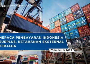 Ilustrasi, NPI Triwulan IV 2022 Surplus, ketahanan eksternal terjaga. (Foto: Ist/ Dok.BI).
