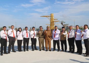 Apel Siaga dan Pelatihan Kesamaptaan Tingkat Provinsi Kepulauan Riau, di Halaman Tugu Sirih Kota Tanjungpinang, Selasa (21/02/2023). (Foto: Ist/ Diskominfo Kepri).