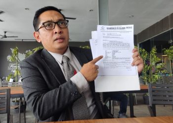 Parlindungan, Kuasa Hukum Tamrin Irawan (Penggugat) yang ditemui di Batam, Rabu (22/02/2023). (Foto: HMS/ Sarma).