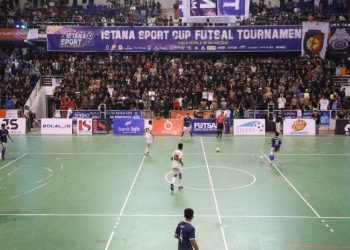 Pertandingan final turnamen futsal Kepala BP Batam 2022. (Foto: Ist/ Dok.BP Batam).