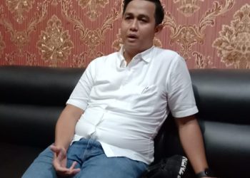 Pemilik CV Bintang Perkasa, M Sadmi Al Qayum yang ditemui, Jumat (03/02/2023). (Foto: HMS/ Yulita Dani).