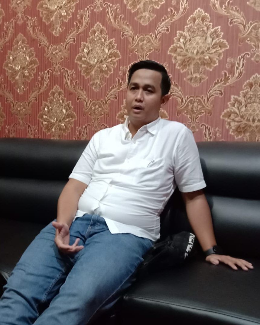 Pemilik CV Bintang Perkasa, M Sadmi Al Qayum yang ditemui, Jumat (03/02/2023). (Foto: HMS/ Yulita Dani).