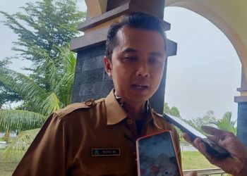 Mantan Plt Kadis Perkim Bayu Wicaksono yang telah ditetapkan sebagai tersangka kasus korupsi Jembatan Merah di Bintan. (Foto: Ist/ Dok.HMS).