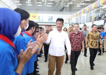 Kepala BP Batam Muhammad Rudi, menghadiri pembukaan