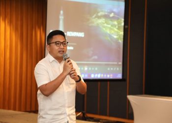 Komisaris sekaligus Juru Bicara PT MEG, Fernaldi Anggadha. (Foto: Ist/ Humas BP Batam).