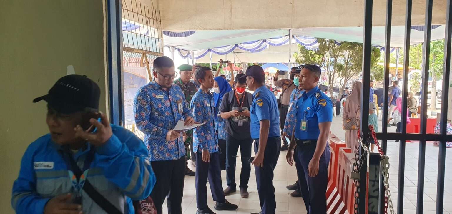 Ditpam BP Batam perketat penjagaan keamanan di kawasan pelabuhan Batam. (Foto: Ist/ Humas BP Batam).
