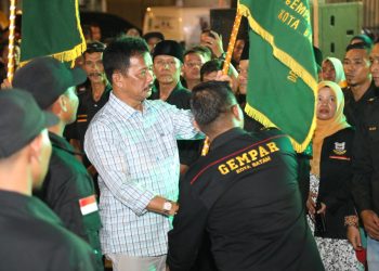 Muhammad Rudi saat menghadiri pelantikan pengurus Dewan Pimpinan Wilayah (DPW) Generasi Muda Pariaman (Gempar) Provinsi Kepri. (Foto: Humas BP Batam)