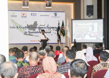 Wali Kota Batam, Muhammad Rudi, saat membuka kegiatan Investment Forum Regional Sumatera. (Foto: Diskominfo Batam)