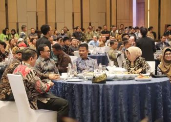 Suasanan malam ramah tamah kegiatan Rakorwil Apeksi I. (Foto: Humas BP Batam)