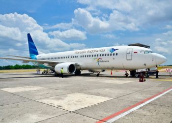 Salah satu pesawat milik Garuda Indonesia. (Foto: Ist./VOI).