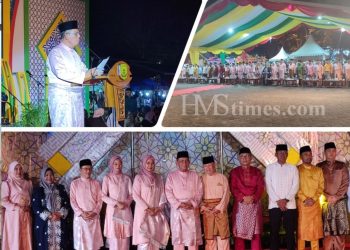 Gubernur Kepri, H. Ansar Ahmad, SE, MM. membuka MTQH XVIII tingkat kota Tanjungpinang di Terminal Sei Caras, Batu 10. Jum'at, 01 Maret 2024. (Foto: HMS)