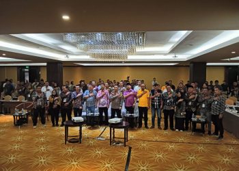 Rapat Pleno KPU  Kota Batam di Hotel Swiss Bel Harbour Bay, Sabtu, 2 Maret 2024. (Foto: Sekretariat DPRD).