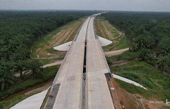 Proyek Tol Trans Sumatera siap dikebut lagi tahun ini. (Foto: Ist./Dok. Hutama Karya).