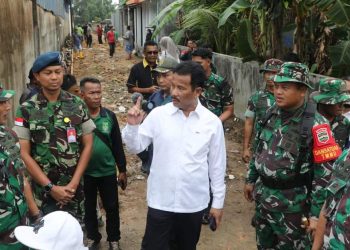 Peresmian TNI Manunggal Membangun Desa (TMMD) 2024 digelar di kawasan Kaliban Trade Centre, Nongsa, Rabu, 8 Mei 2025. (Foto: Diskominfo).