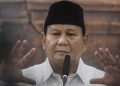 Presiden terpilih Prabowo Subianto saat menyampaikan keterangan pers usai mengikuti rapat pleno terbuka penetapan pasangan calon Presiden dan Wakil Presiden terpilih Pemilu 2024 di Gedung Komisi Pemilihan Umum (KPU), Jakarta, Rabu, 24 Mei 2024. (Foto: Ist./ANTARA).