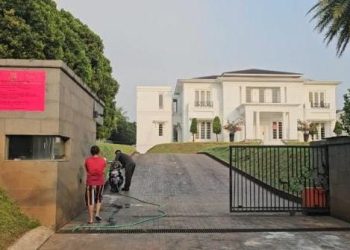 Rumah milik Surya Darmadi di Bukit Golf Pondok Indah Jakarta Selatan yang disita Kejakgung. (Foto: Ist/dok.pribadi).