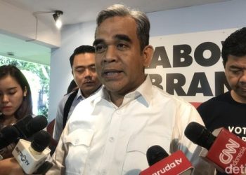 Sekretaris Jenderal (Sekjen) Partai Gerindra, Ahmad Muzani di gedung MPR/DPR/DPD RI, Senayan, Jakarta, Senin, 22 Juli 2024. (Foto: Ist./detikom).