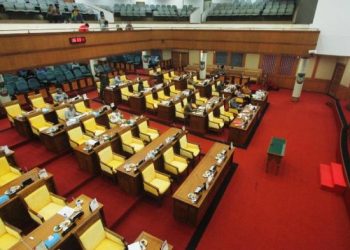 Gedung pelantikan anggota dewan. (Foto: Istimewa).