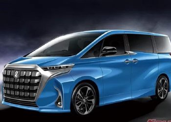 Toyota Alphard salah satu jenis kendaraan yang disewa untuk ditumpangi para pejabat dan tamu VIP Perayaan HUT Proklamasi Kemerdekaan RI Ke 79 di Ibu Kota Negara IKN. (Foto: Ist./Bestcar).