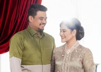 Wali Kota Medan Bobby Nasution dan istri Kahiyang Ayu. (Instagram/ayanggkahiyang).