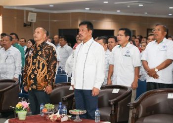 Wali Kota Batam, Muhammad Rudi mengadakan silaturahmi dengan Ikatan Pendeta Menetap Batam (IPMB) diadakan di Kantor Wali Kota Batam Center, Senin, 9 September 2024. (Foto: Diskominfo).
