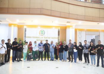 Sekwan Kabupaten berkunjung ke kantor DPRD Kota Batam untuk melakukan workshop asdeksi, Sabtu, 5 Oktober 2024. (Foto: Humas DPRD).