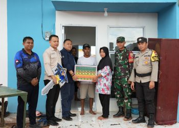 Warga Rempang yang sudah pindah ke hunian baru di Tanjung Banun di fasilitasi oleh pihak BP Batam. (Foto: Humas BP).