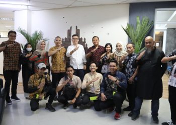 Rombongan dari Dinas Penataan Ruang Pemko Semarang mengadakan kunjungan ke BP Batam dalam rangka Studi Tiru tentang penyelenggaraan pembangunan infrastruktur. (Foto: Humas BP).