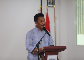 Kepala BP Batam, Muhammad Rudi menghadiri acara Awards di RSBP Batam. (Foto: Humas BP).
