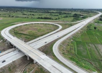 Ruas jalan Tol Yogya-Solo yang sudah  dibuka secara gratis saat momen arus balik Lebaran 2024. (Foto: Ist./Dok.Jasa Marga).