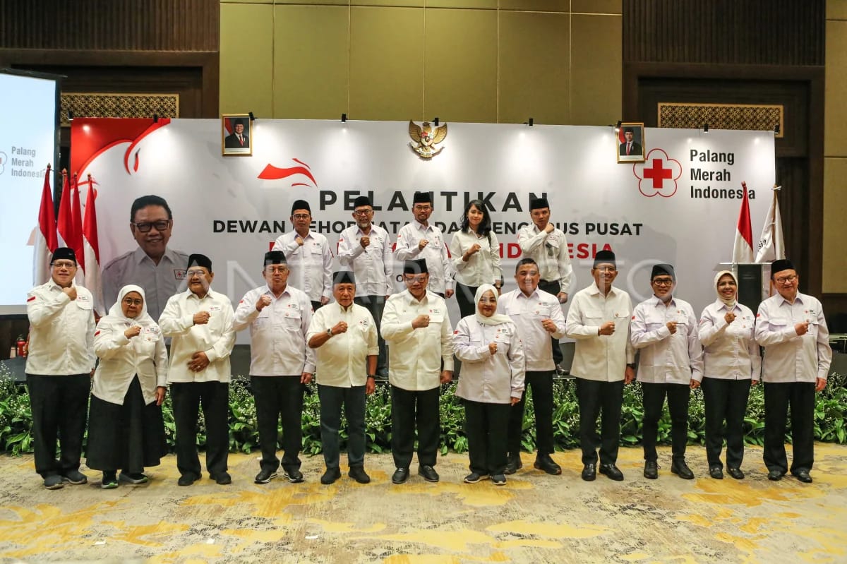 Agung Laksono Lantik Pengurus Pusat PMI 2024-2029 | HMStimes.com