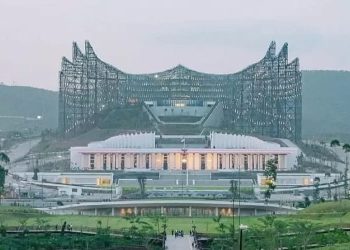 Kementerian Pekerjaan Umum mengungkapkan pembangunan Ibu Kota Nusantara (IKN) di Provinsi Kalimantan Timur telah mencapai kemajuan signifikan.  (Foto: Instagram.com/@ikn.info).