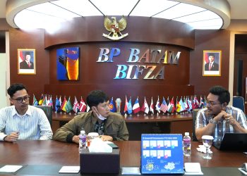 Kunjungan Dirjen kelautan dan perikanan ke kantor BP Batam. (Foto: Humas BP).